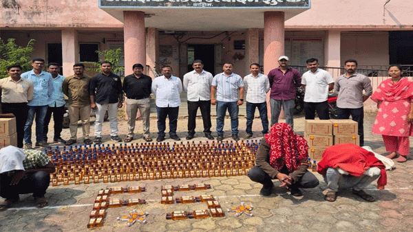 वाशीममध्ये बनावट देशी - विदेशी दारूचा साठा जप्त!