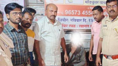 मालेगावच्या जुन्या बसस्थानकावर एक किलो गांजासह युवक ताब्यात